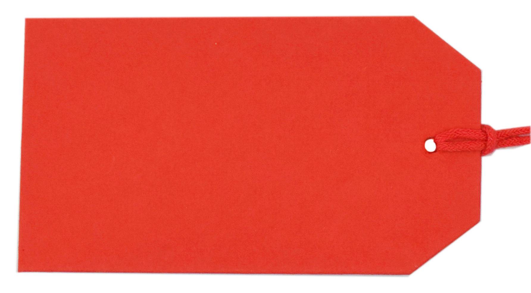 Red luggage tag from Love Vivid's Vivid Product line, featuring a sleek design and adjustable strap for travel accessories.